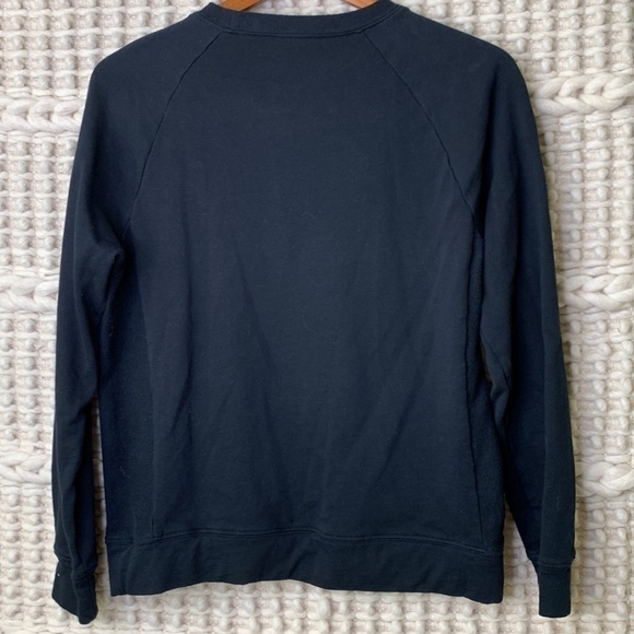 THIRDLOVE Black Crewneck Sweatshirt - Picture 4 of 6